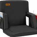 Overmont Stadium Seats with Back Support, Padded Bleacher Seat Cushion, Regular - 20.5"