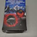 Heated Steering Wheel Cover,15" 12V Steering Wheel Warmer Heated Steering Wheel Protector Cover for Winter Universal Fit Steering Wheel Outer for Cars Trucks Vans