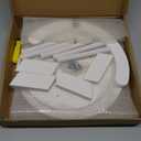 Photography Props Wooden Stool Photo Studio Accessories Semi-Circular Stool Chair White Toddler Photo Props Doll Chair Wood Stool Bench Children Photoshoots Child Photo Props Gift