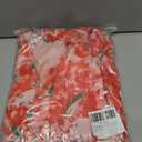 Womens Floral Flowy Wrap V Neck Midi Dress Short Sleeve Elastic Waist Casual Spring Summer Dresses for Women 2025 (S)