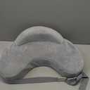 Momcozy Innovative Safety Guard Nursing Pillow - Firm & Springy Memory Foam - Stable, Ergonomic Support & Comfort - Wider Breastfeeding Cushion, Adjustable, Removable Cover, Baby Safety Certified (CozyLite, Cozylite -Grey)