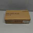 VUSIGN Sponge Holder for Kitchen Sink, Sink Caddy Organizer with Brush Holder, Rustproof Stainless, Self-Draining Sink Organizer for Countertop, Sponges, Brushes, Kitchen Decor and Accessories, Black