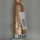 Pure Copper Water Bottle 34 oz, Hammered Drinking Water Bottle, Reusable Ayurvedic Style Bottle for Home Gym Yoga Travel