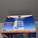 Vicks Warm Mist Humidifier - Air Humidifier for Bedroom, Home & Large Room, Baby, Kids and Adults Soothing Steam Vaporizer for Cough, Congestion, Allergies & Dry Air, Vapo Steam Compatible (1 Count (Pack of 1), White)