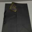 Aosric Black Gift Bags with Tissue Paper, 2 Pack 16x6x12 In Large Gift Bag with Ribbon & Greeting Card for Wedding, Birthday, Party Favor, Christmas, Return Gifts