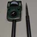 2025 Upgraded Solar Ultrasonic Animal Repellent Outdoor - Motion Activated Deer, Squirrel, Cat,Raccoon, Dog & Bird Deterrent with Multi-Frequency LED Strobe & Ultrasonic Sweep for Garden, Yard 1PC