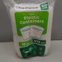 Freshware Food Storage Containers [50 Set] 16 oz Plastic Deli Containers with Lids, Slime, Soup, Meal Prep Containers | BPA Free | Stackable | Leakproof | Microwave/Dishwasher/Freezer Safe (One Size)