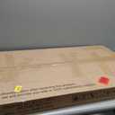 47 inch Computer Desk with Power Outlets, Gaming Desk with LED Lights, Home Office Work Desk with Monitor Shelf, Modern Office Desk Study Writing Table for Small Spaces, Black Oak