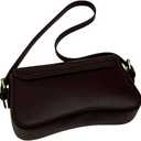 Verdusa Women's Leather Shoulder Bag Clutch Purses Trendy Hobo Crossbody Handbags Y2K Saddle Flap Underarm Purse
