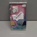 NGB Designed for iPhone 16 Pro-Max Case, Pink/Aqua | Glitter Liquid Sparkle Cute Cover for Women Girls Kids | with Tempered Glass Screen Protector & Ring Holder & Wrist Strap