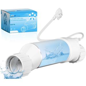 T-15 Salt Cell for Pool Chlorinator System Fits Hayward Cell T-15 W3T-CELL-15 BLT15H AquaRite, AquaTrol & More Salt Water Pool Up to 40K Gallon