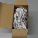 Warm White Icicle Lights 11.5 FT, UL Listed and Commercial Grade 100 LED Christmas Lights, for Indoor and Outdoor Party, Patio, Courtyard, Window, Fence, Trees.