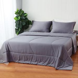 Bamboo Viscose Summer Comforter/Blanket King Size- Ultra Soft & Breathable Comfort - Perfect Medium Weight for Snuggling Without Overheating - Stay Cool & Cozy All Night