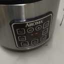 AROMA Digital Rice Cooker, 4-Cup (Uncooked) / 8-Cup (Cooked), Steamer, Grain Cooker, Multicooker, 2 Qt, Stainless Steel Exterior, ARC-914SBD