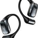 Lytmi CozyFit Open Ear Headphones, 0.23oz Ultra-Light Comfortable Wireless Earbuds, 0.6mm Thinnest Earhooks, Bluetooth 5.4, Clear Audio, 30 HRS Playtime, IPX5 Waterproof Earphones with Mic (Black)