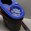 O-Cedar RinseClean Spin Mop & Bucket System | Microfiber Floor Cleaning System | Includes 3 Mop Heads (1 Standard+ 2 Deep Clean Refills) | Machine Washable & Reusable