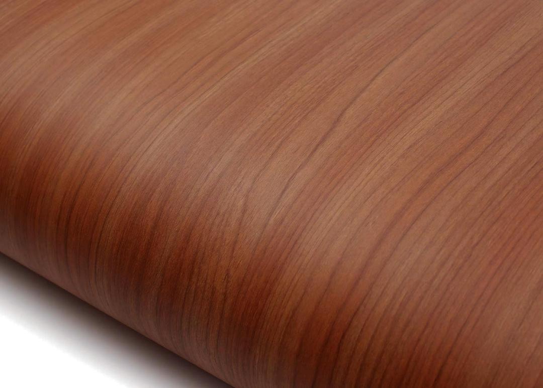 ROSEROSA Peel and Stick Faux Wood Self-Adhesive Wallpaper Door Wrap Countertop Moulding Trim PG565