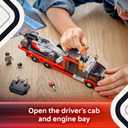 LEGO City F1 Display Truck with Audi F1 Race Car - Building Toy for Boys & Girls, Ages 7+ - F1 Car Toy for Pretend Play - Gift for Birthdays - 60493