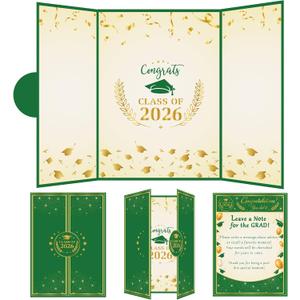 Graduation Decorations 2026 2027 - Graduation Guest Book for Class of 2026, Signature Board Sign for High School & College Graduation Party Decor