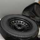 Spare Tire Kit Compatible with 2016-2025 Pacifica - Includes 18x4 Rim, 155/90R18 Spare Tire, 29 Rolling Diameter Includes car Jack kit and Spare tire Bag.