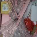 SEVEN WARRIOR Gaming Desk 50.4 with LED Light & Power Outlets, L-Shaped Gaming Desk Carbon Fiber Surface with Monitor Stand, Ergonomic Gamer Table with Headphone Hook, Pink