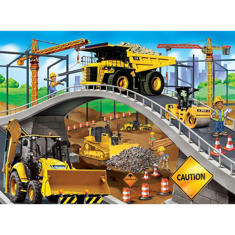 100 Piece Jigsaw Puzzle for Kids - CAT Under The Bridge