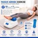 Chi Swing Machine, 10-Speed Swing Master for Passive Aerobic Fitness, Blood Circulation, Stress Relief & Recover, Lymphatic Massager and Leg Shaker Machine Circulation with Remote Timer