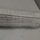 UNISHADES no Drill Cordless Roman Shades for Windows, 43" W 64" H - 100% Blackout - Linen - Beige