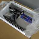 Oil Press Machine Oil Extractor Commercial Automatic Stainless Steel Cold Press Oil Machine Electric Seed Oil Maker Silver Oil Pressure Machine for Home Use 820 W 110 V US Plug