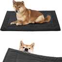 Chew Proof Dog Crate Pad - Indestructible Durable Dog Bed for Aggressive Chewers, Machine Washable & Waterproof Indoor Outdoor Tough Kennel Pad for Small Dogs (X-Small (17"x23"))