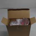 Sliner 50 Pcs 16 oz Coquette Pink Bow Disposable Plastic Cups with Straw for Party Supplies Pink Bow Cup Birthday Wedding Bridal Engagement Drinkware for Christmas Baby Shower Birthday Party Decor