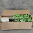 Artificial Fiddle Leaf Fig Tree with White Planter, 7ft Tall Fake Tree with Natural Wood Trunk for Home Decor, Faux Ficus Tree Fake Moss for Indoor Office Living Room