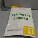 HOPELF 2400 Count Bamboo Toothpicks Skewers For Appetizer,Olive,Barbecue,Fruit,Cocktail,Teeth Cleaning,Double-Points Wooden Toothpick.