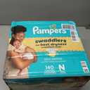 Pampers Diapers - Baby Dry - Size 0, 104 Count, Absorbent Disposable Newbort Diaper