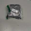 Two Black Waterproof 600D Outdoor Speaker Covers for C-Bracket Mounted Speakers  Fits Yamaha NS-AW194, Polk Audio Atrium 4 (Max Dimensions: H 9.85" x W 5.9" x D 6.9") (Small)