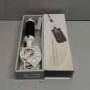 Infrared Bounce Brush, Heated Thermal Round Brush with Negative Ion Technology, 8 Heat Settings for Blowout Look with Hair Care Oil, Straightening & Curling, 1.65" Barrel for All Hair Types, White (45mm)