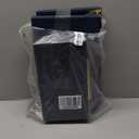 ZIKOUL Navy Blue Shagreen box Set of 2 Faux Leather Decorative Boxes,Large Nesting Storage Decorative Boxes with Lids for Modern Home Decor Stacking Jewelry Box Organizer