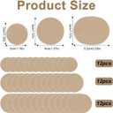 8 x 36pcs Moleskin Adhesive Pads, Protective Moleskin Bandages Comfortable Patch Adhesive Moleskin Strips Cushions Soft Coffee-Colored Heel Shoes Stickers for Feet Toes Prevention