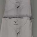 2-Pack Baby Sleep Sacks, Zipper Wearable Blanket - 0.5TOG Organic Cotton, Lightweight, Soft Cozy Infant Sleeping Sack 3-6 months, Easy to Wear Small Newborn Transition Swaddles Sleepsacks (Lilac) S