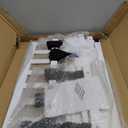 Luggage Rack, Folding Luggage Rack for Guest Room, Bamboo Suitcase Stand with Unique Magnetic Locking, Luggage Stand with Storage Shelf for Hotel, Bedroom, Guest Room, White, WT01XLG1