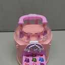 PERRYHOME Kids Makeup Set for Girls, 63 Pcs Washable Non-Toxic Real Cosmetic Toddler Makeup Kit, Unicorn Princess Play Makeup Toys Birthday Gifts, Dress up Time Girl Toys for 3-12 Year Old  