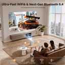 Short Throw Projector 4K, Now with Netflix, Auto Focus, 40W Dolby
1500ANSI Portable Projector with Dual-Mode Stand, HDR10+, AirPlay, Outdoor Movie Projector for Bedroom/Home Theater/Camping