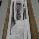 Dimmable Pendant Light for Kitchen Island Lighting,47.24" Modern LED Chandelier, LED Pendant Light with Adjustable Height, Black Modern Kitchen Chandeliers for Kitchen Island, Dining Room with Remote