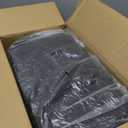 5 Gallon Bathroom Automatic Trash Can with Lid, Motion Sensor Touchless Trash Bin,Smart Electric Slim Waterproof Garbage Bin for Toilet, Office, Kitchen, Bedroom, Living Room (Black) (Black-60 Ct Drawstring Trash Bags)