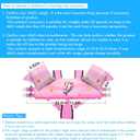 Chriffer Kids Swim Vest Life Jacket for 30-55 Pounds Boys and Girls, Toddler Floaties with Shoulder Harness Arm Wings for 2,3,4,5,6,7 Years Old Baby (Pink)