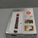 Perfect Curve Cap Rack System 36 Baseball Cap Organizer (12 clips hold up to 36 caps, Black)