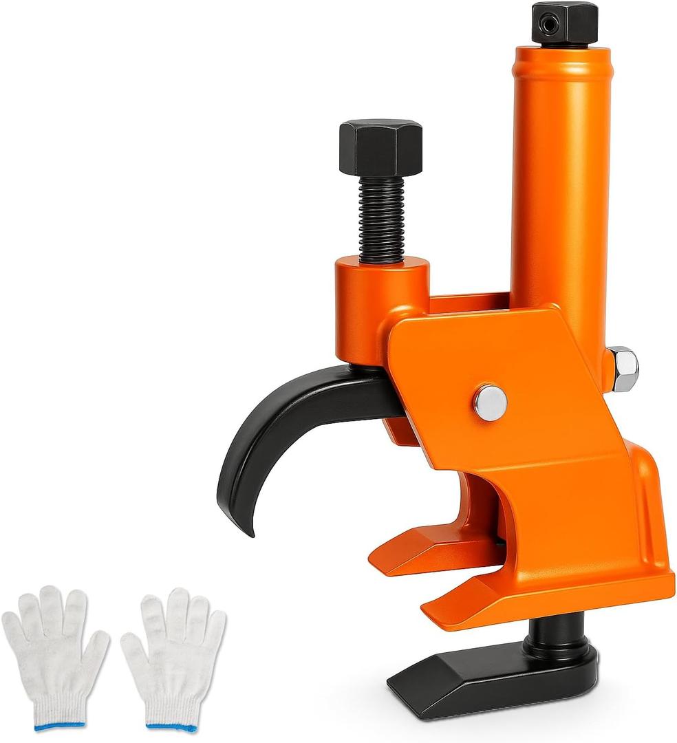 Swess Manual Tire Bead Breaker Tool for Tire Removal, 38"-42" Tire Removal Tool Manual Tire Changer Machine Tire Changing Tool Tire Repair Tools for Atvs, Utvs(Orange)