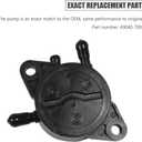 Fuel Pump 2439304S 2439316S 808656 49040-7001 Compatible with Kawasaki 15HP-25HP Engine Kohler 17HP-25HP Engine Briggs Stratton Honda GX610 GX620 GX670 GXV520 GXV530 GXV610 GXV620 GXV670