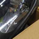 Headlights Assembly Pair for 1998-2002 Chevy Camaro 4th Gen Direct Replacement Halogen Headlamps Driver and Passenger Side, Chrome Housing Clear Reflector