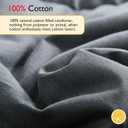 100% Cotton Filled Comforter All Seasons Cotton Comforter,King Size Grey